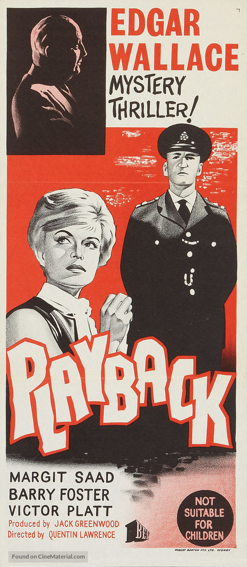 Playback - Australian Movie Poster