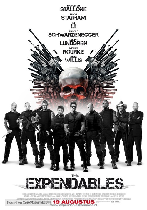 The Expendables - Dutch Movie Poster