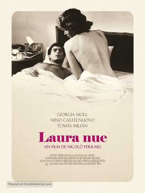 Laura nuda - French Re-release movie poster