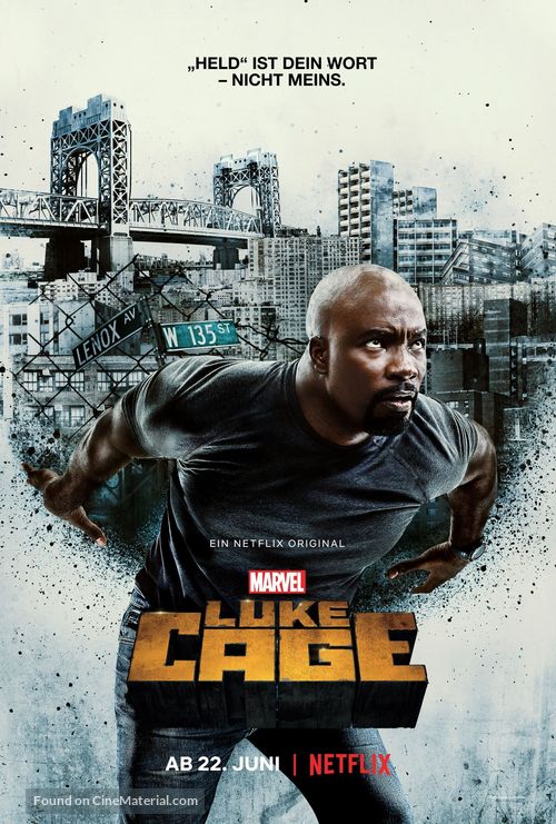 &quot;Luke Cage&quot; - German Movie Poster