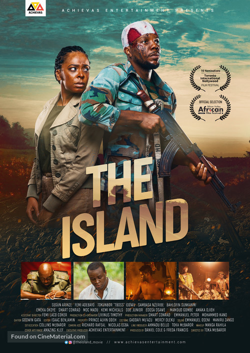 The Island - South African Movie Poster