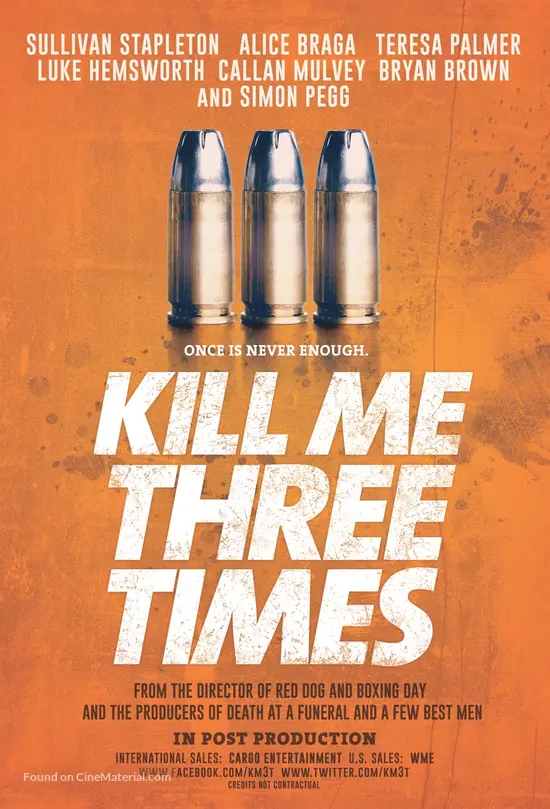 Kill Me Three Times - Movie Poster