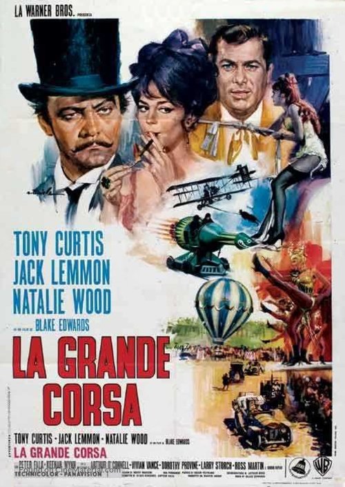 The Great Race - Italian Movie Poster