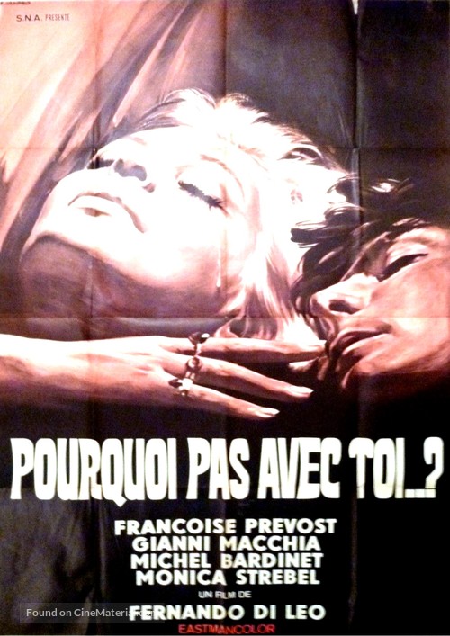 Met mijn lippen in jouw mond - French Movie Poster