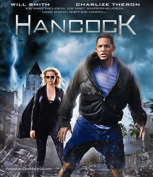 Hancock - German Blu-Ray movie cover