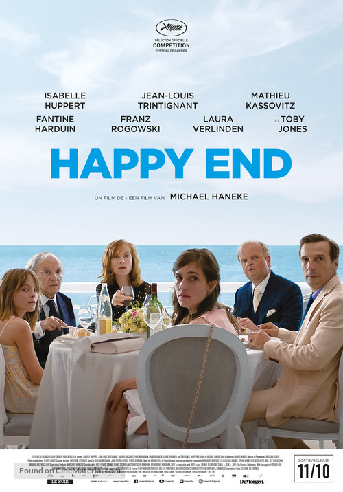 Happy End - Belgian Movie Poster