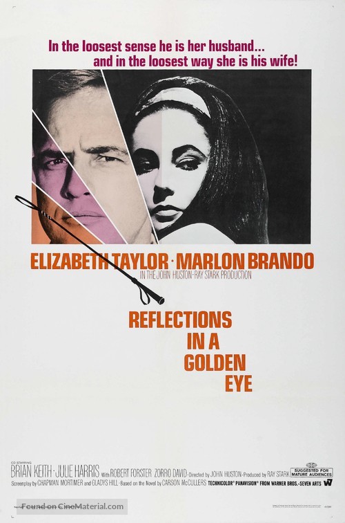 Reflections in a Golden Eye - Movie Poster
