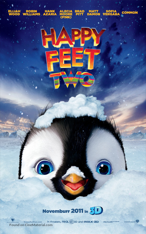 Happy Feet Two - Movie Poster