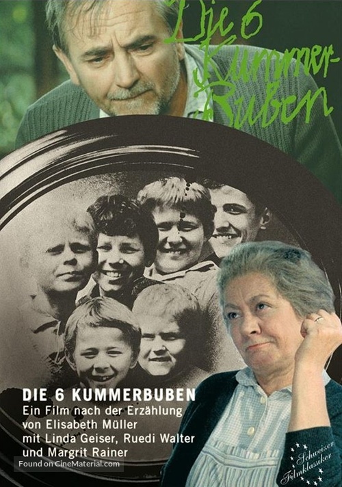 Die sechs Kummerbuben - Swiss DVD movie cover