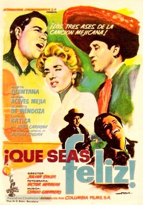 &iexcl;Que seas feliz! - Spanish Movie Poster