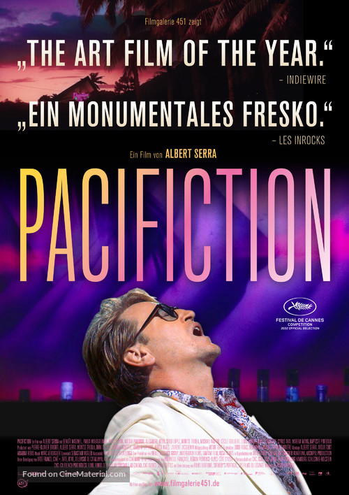 Pacifiction - German Movie Poster