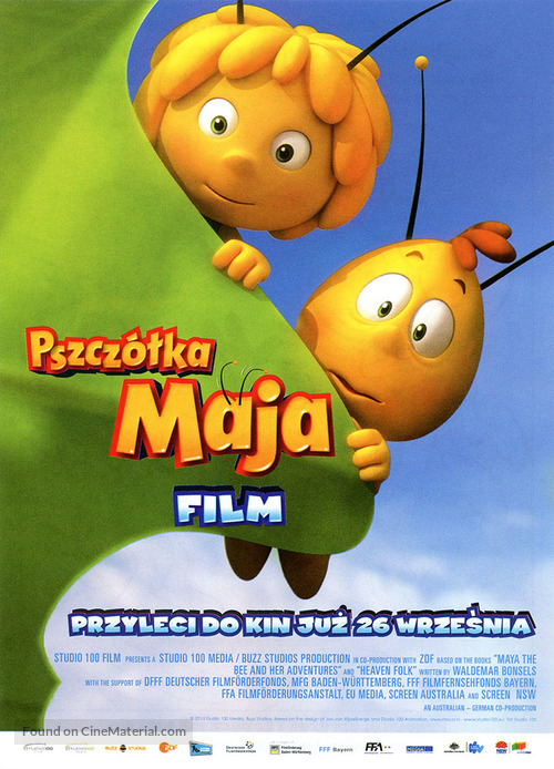 Maya the Bee Movie - Polish Movie Poster
