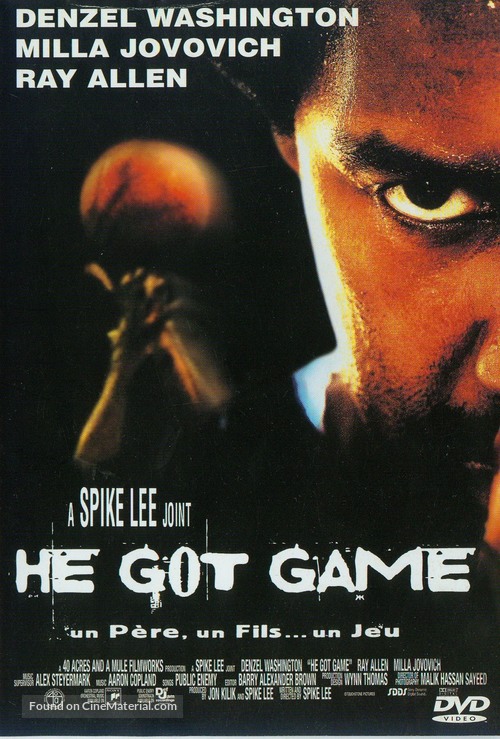 He Got Game - DVD movie cover