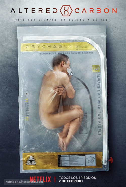 &quot;Altered Carbon&quot; - Mexican Movie Poster