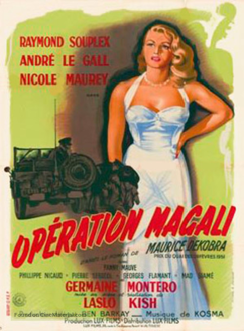 Op&eacute;ration Magali - French Movie Poster