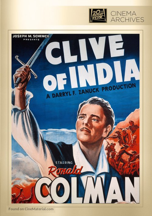 Clive of India - DVD movie cover