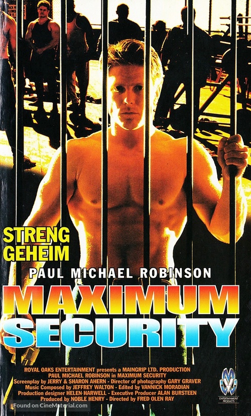 Maximum Revenge - German VHS movie cover