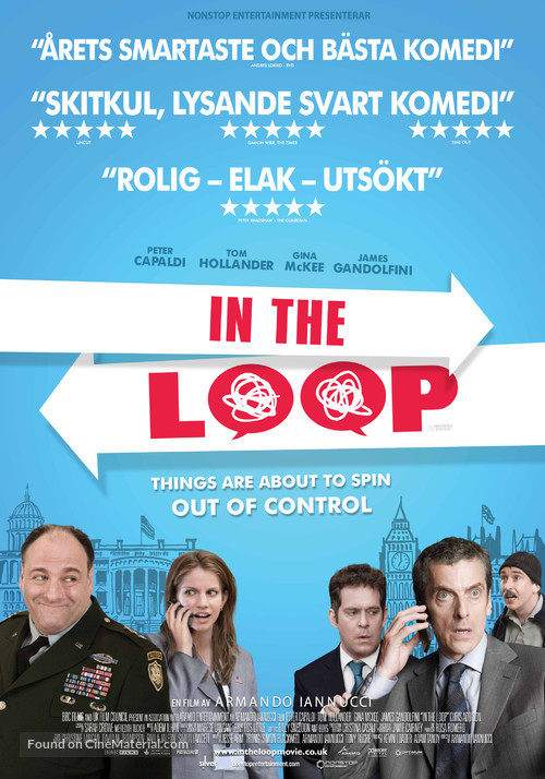 In the Loop - Swedish Movie Poster