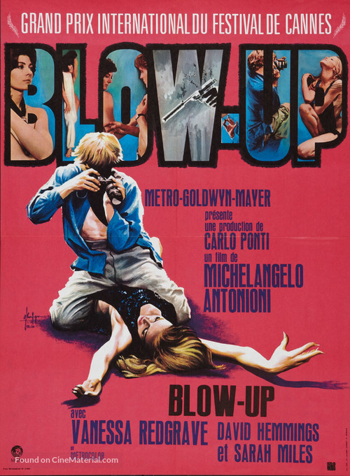 Blowup - French Movie Poster