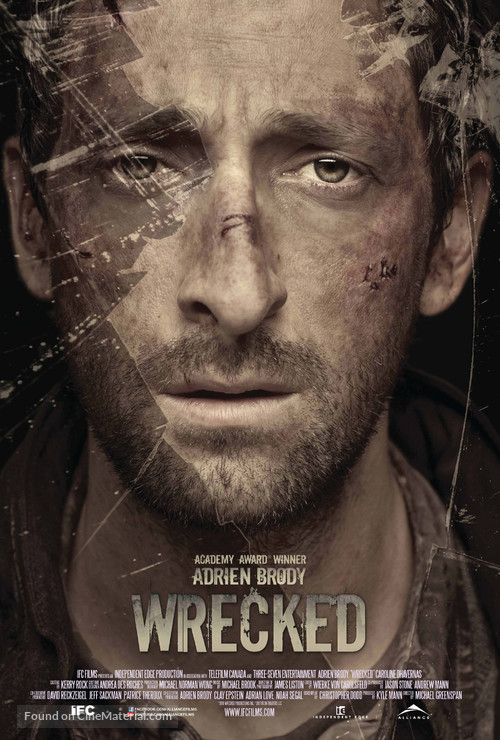 Wrecked - Canadian Movie Poster