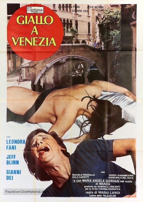 Giallo a Venezia - Italian Movie Poster