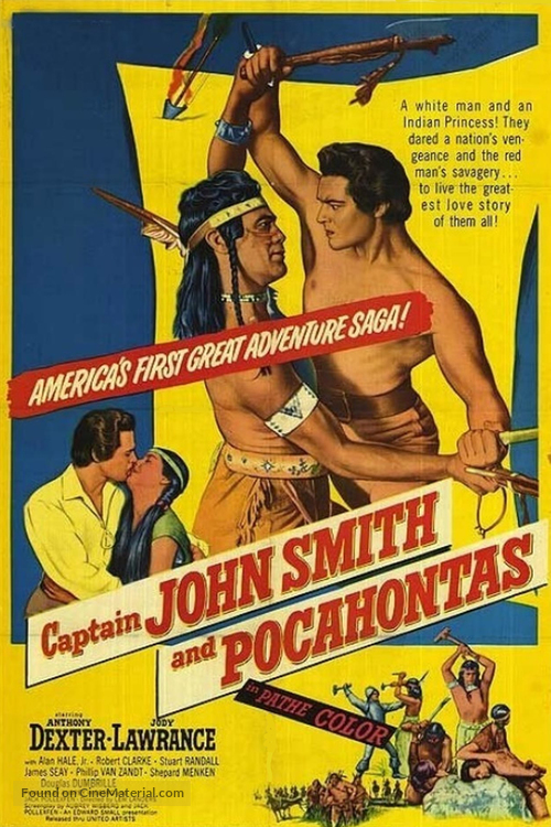 Captain John Smith and Pocahontas - Movie Poster