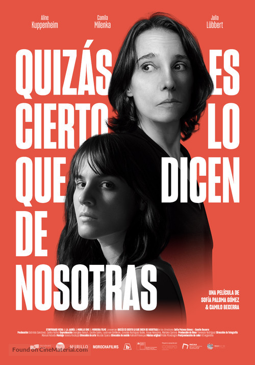 Quiz&aacute;s es cierto lo que dicen de nosotras - Chilean Movie Poster