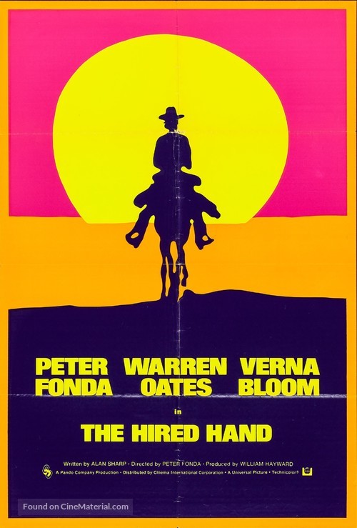 The Hired Hand - British Movie Poster