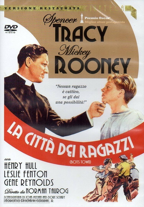 Boys Town - Italian DVD movie cover