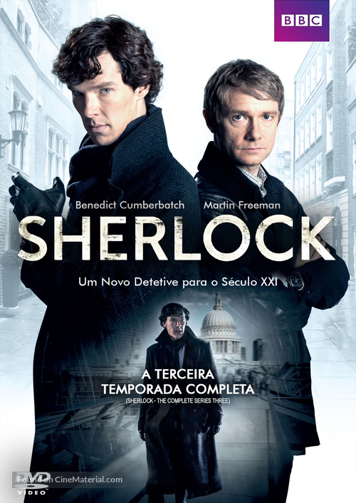 &quot;Sherlock&quot; - Brazilian DVD movie cover