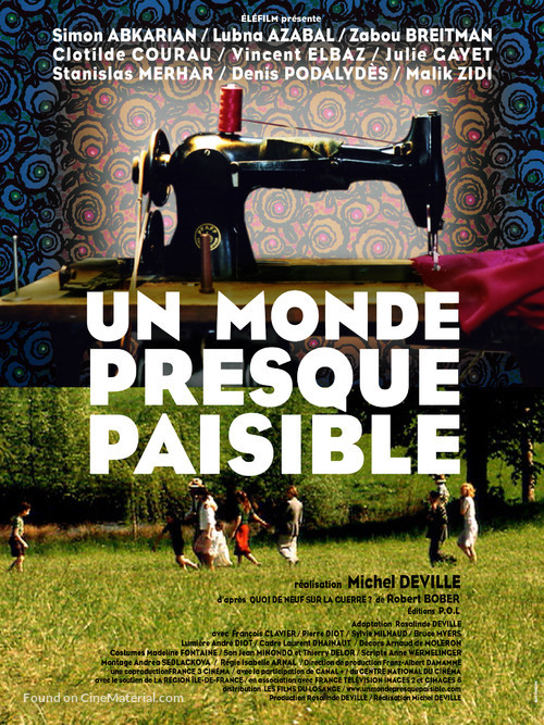 Un monde presque paisible - French Movie Poster