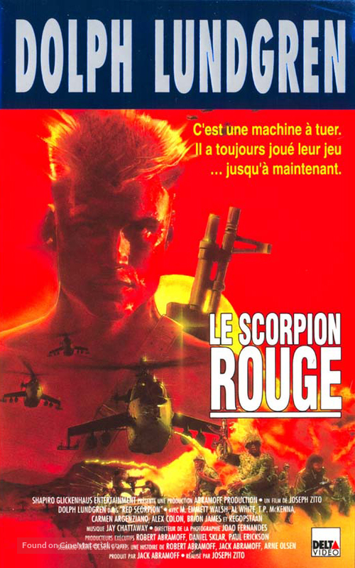 Red Scorpion - French Movie Cover