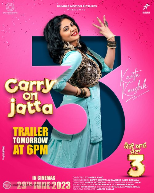 Carry on Jatta 3 - Indian Movie Poster