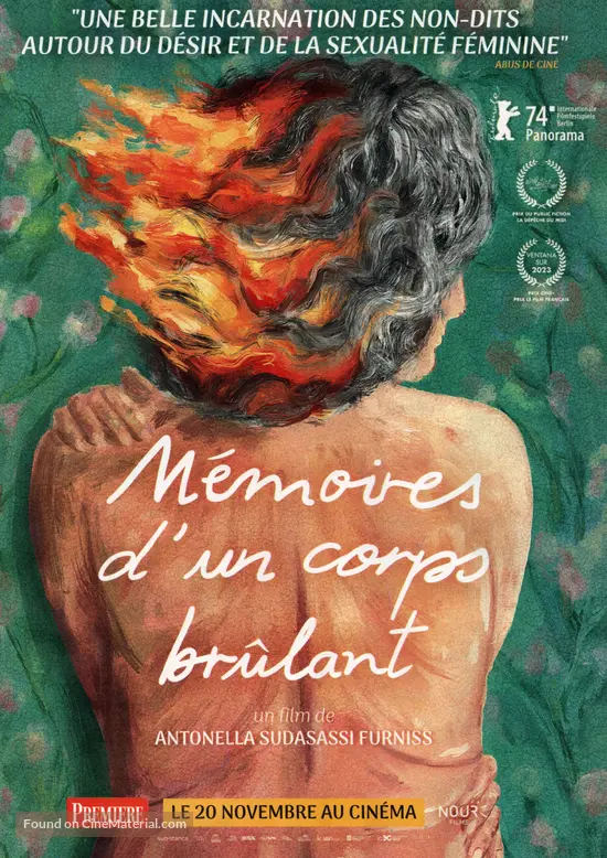 Memorias de un Cuerpo que Arde - French Movie Poster