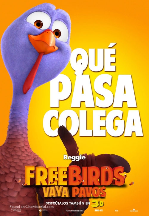 Free Birds - Spanish Movie Poster