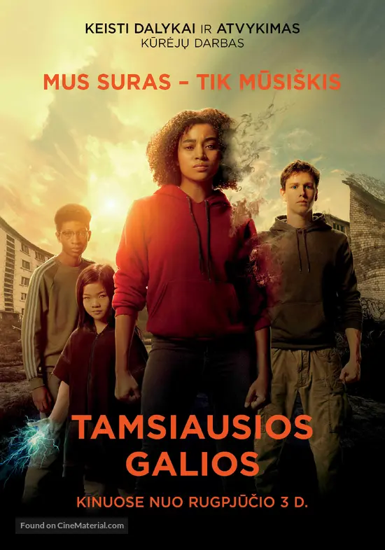 The Darkest Minds 2018 Lithuanian Movie Poster