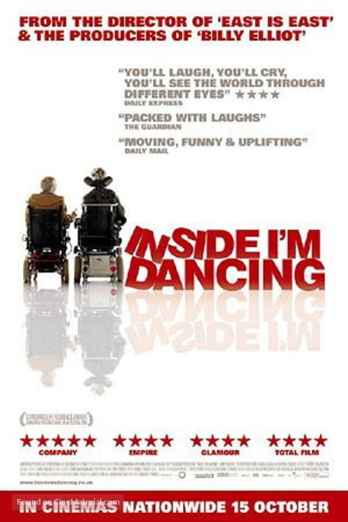 Inside I&#039;m Dancing - British Movie Poster