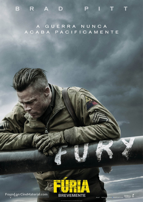 Fury - Portuguese Movie Poster