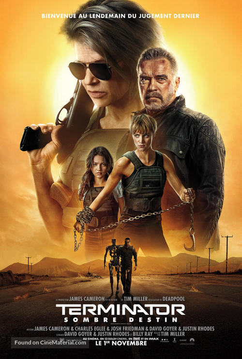 Terminator: Dark Fate - Canadian Movie Poster