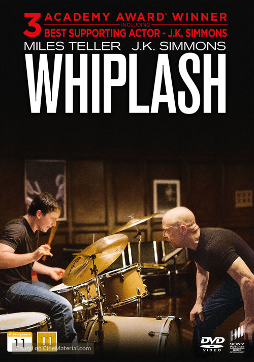 Whiplash - Danish Movie Cover