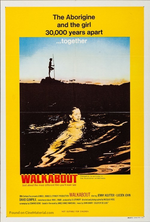 Walkabout - Australian Movie Poster