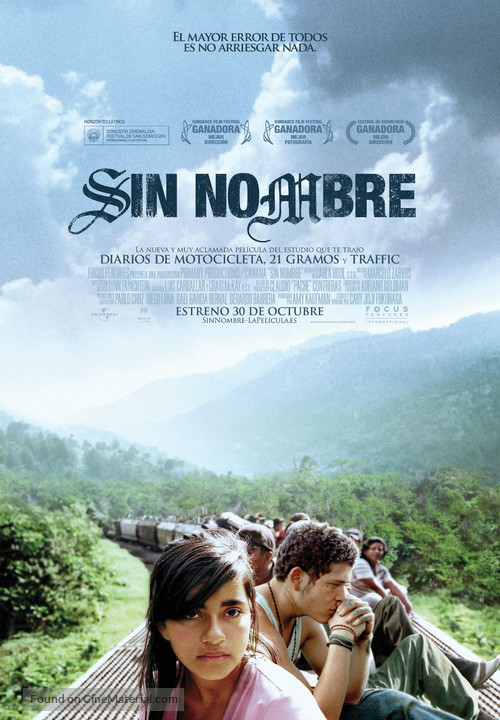 Sin Nombre - Spanish Movie Poster