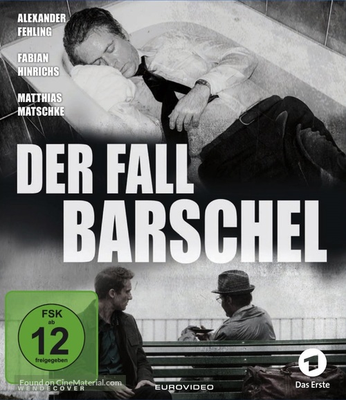 Der Fall Barschel - German Blu-Ray movie cover