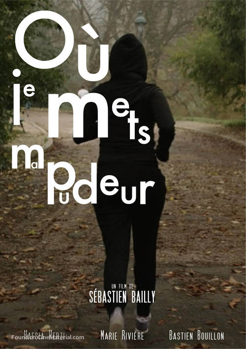 O&ugrave; je mets ma pudeur - French Movie Poster