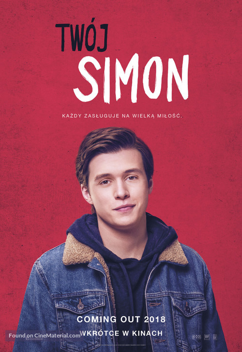 Love, Simon - Polish Movie Poster