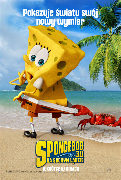 The SpongeBob Movie: Sponge Out of Water - Polish Movie Poster