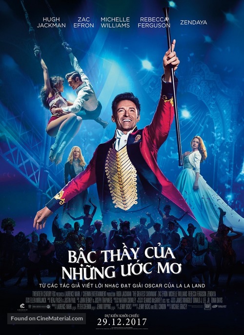 The Greatest Showman - Vietnamese Movie Poster