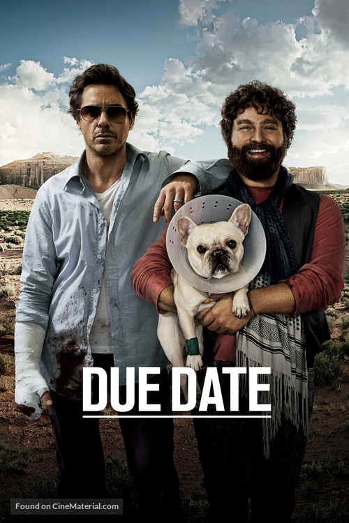 Due Date - DVD movie cover