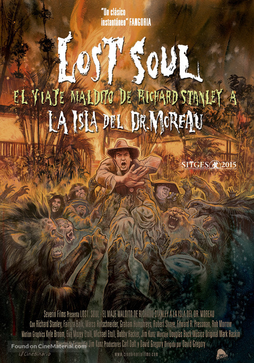 Lost Soul: The Doomed Journey of Richard Stanley&#039;s Island of Dr. Moreau - Spanish Movie Poster