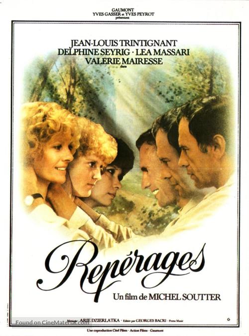 Rep&eacute;rages - French Movie Poster